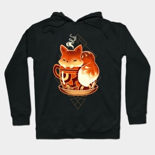 Cup of Fox - cute coffee animal Hoodie